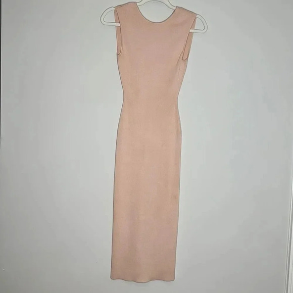 Zara Knit Open Back Dress - Picture 3 of 9